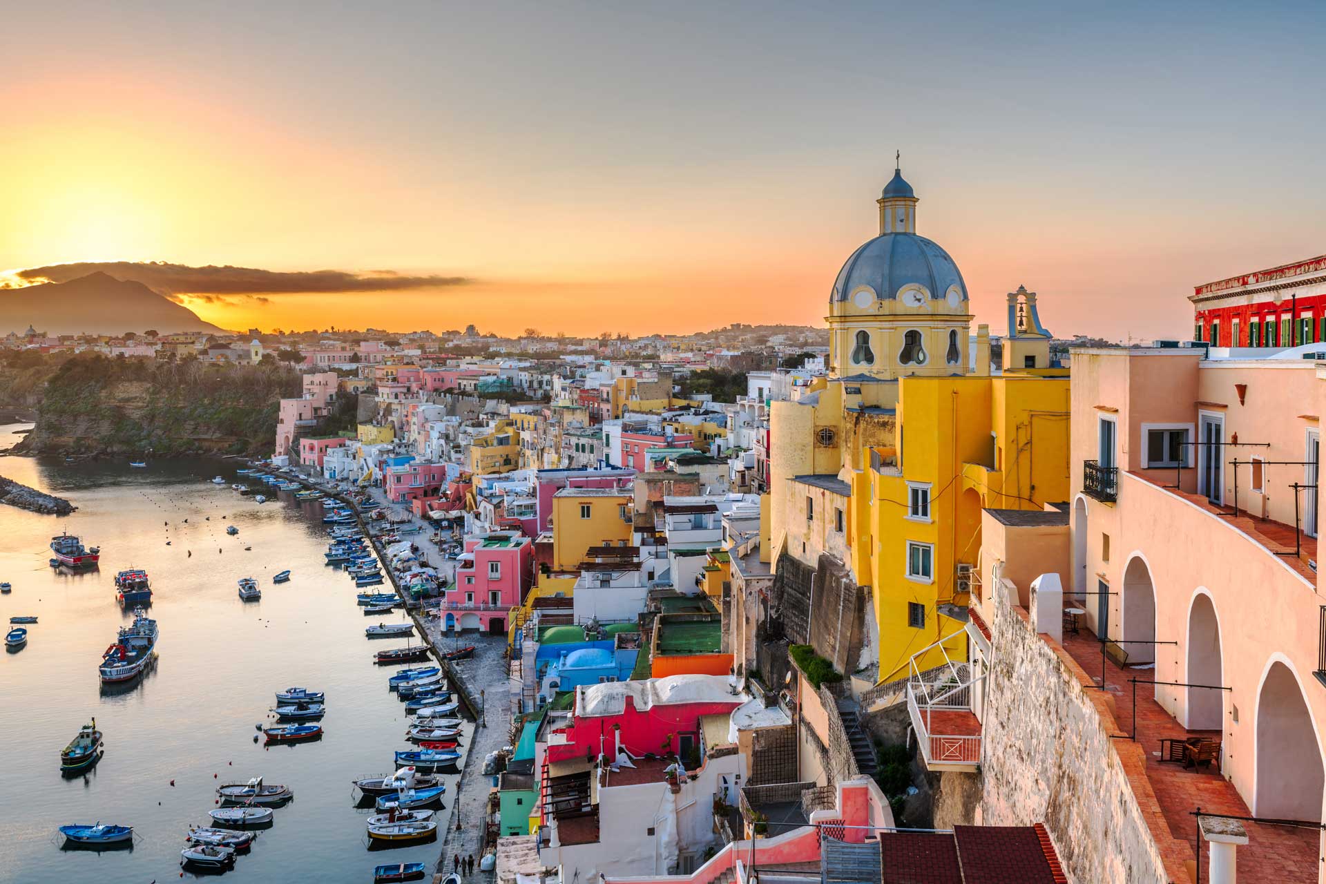 Italy is characterized by a comfortable climate